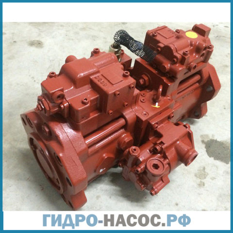Гидравлический насос на HYUNDAI, KAWASAKI R210LC-7. (Хендай) Гидравлический насос на HYUNDAI, KAWASAKI R210LC-7. (Хендай)